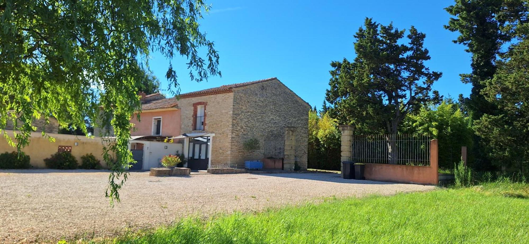 Loft En Duplex Au Mas De La Restanque Lägenhet Monteux Exteriör bild