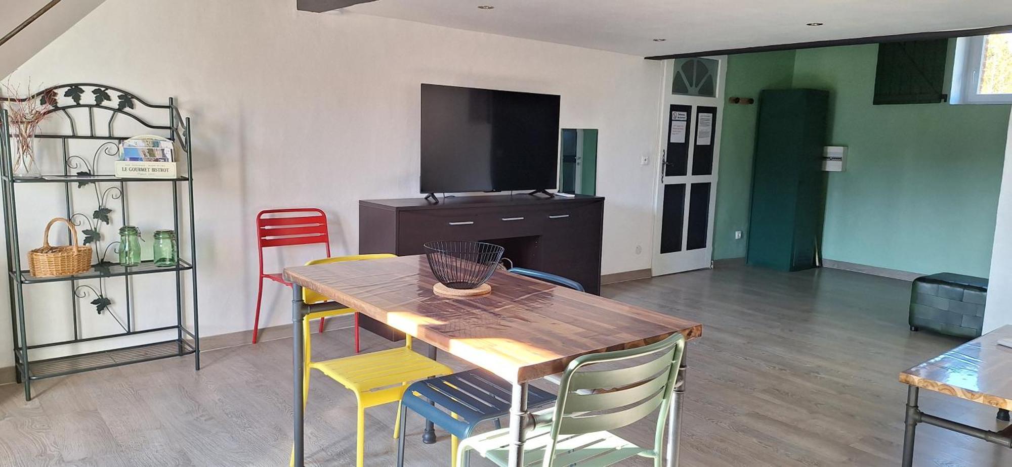 Loft En Duplex Au Mas De La Restanque Lägenhet Monteux Exteriör bild