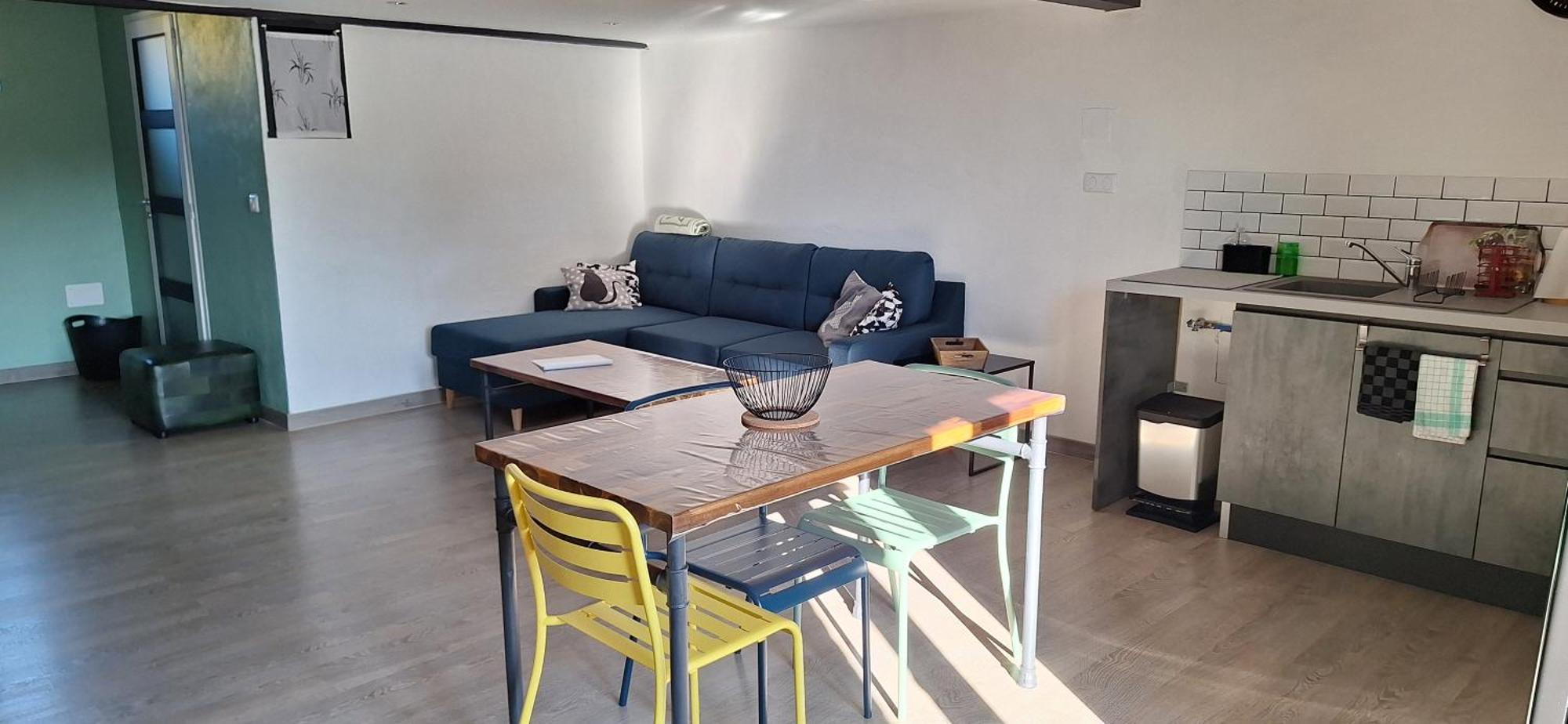 Loft En Duplex Au Mas De La Restanque Lägenhet Monteux Exteriör bild